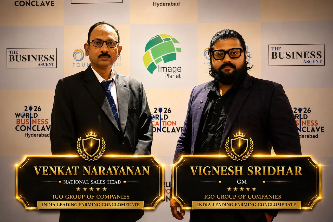 Dr. John Yesudhas Honoured as “India's Leading Tech Farming Scientist”