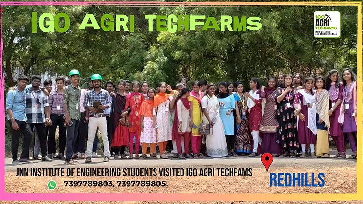 IGO Agritech Farms Provides IV to JNN Institute of Engineering Students on Polyhouse Farming