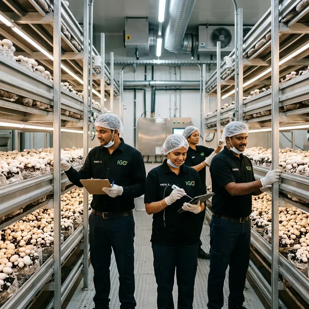 Mushroom Farming Team